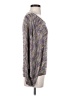 stacia 100% Bamboo Multi Color Purple Poncho Size S - photo 4