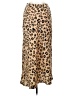Olivaceous 100% Polyester Animal Print Tan Casual Skirt Size S - photo 1