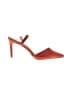 Jessica Simpson Color Block Red Orange Heels Size 8 - photo 1