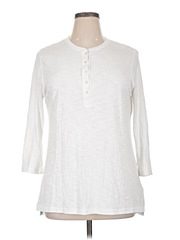 Chaps Long Sleeve Henley (view 1)