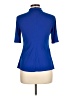 Bold Elements Blue Short Sleeve Top Size L - photo 2