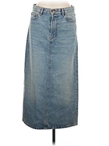 The Great. Denim Skirt (view 1)