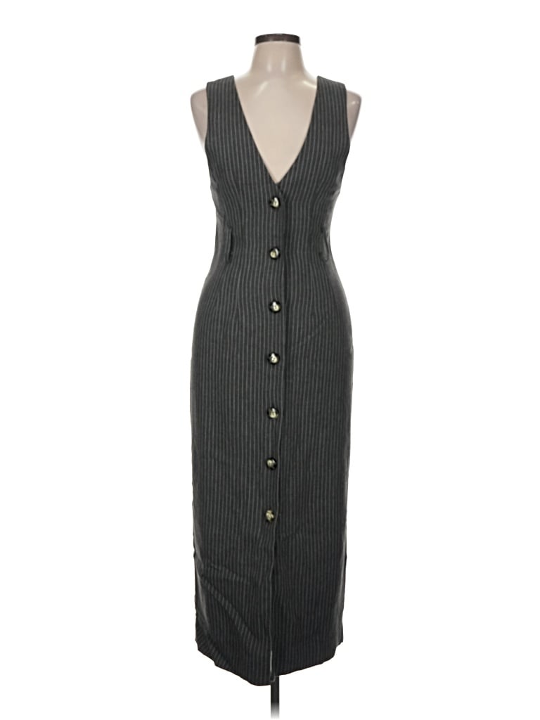 Pre-owned Laundry Casual Dress In Gray
