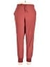 Apana Solid Red Casual Pants Size L - photo 1