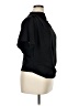 H&M 100% Polyester Black Short Sleeve Blouse Size XL - photo 4