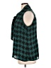 Covington 100% Polyester Houndstooth Teal Sleeveless Blouse Size 2X - photo 5