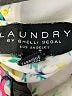 Laundry by Shelli Segal Floral Ivory 3/4 Sleeve Blouse Size M - photo 7