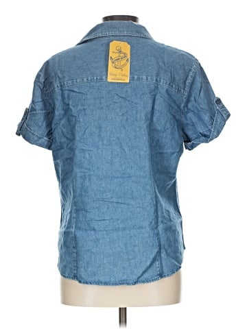 Gretchen Scott Designs Short Sleeve Button-Down Shirt (view 2)