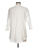 Chico's 100% Cotton Ivory 3/4 Sleeve Blouse Size Med (1) - photo 2