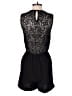 TALLY WEIJL Solid Black Romper Size M - photo 2