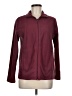 Lands' End 100% Polyester Burgundy Cardigan Size M (petite) - photo 1