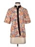 Sessun Floral Orange Short Sleeve Blouse Size S (estimated) - photo 1