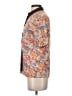 Sessun Floral Orange Short Sleeve Blouse Size S (estimated) - photo 5