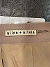 Alice + Olivia 100% Polyester Metallic Gold Formal Skirt Size 0 - photo 4