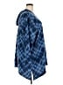 Catherines 100% Polyester Plaid Blue Poncho Size 2X - photo 4
