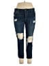 Lucky Brand Stars Blue Gray Jeans Size 14 - photo 1
