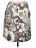 Unbranded Print Gray Casual Skirt Size 29 waist (estimated) - photo 1