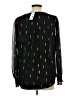 1.State 100% Polyester Black Long Sleeve Blouse Size L - photo 2