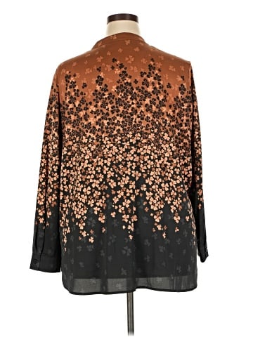 Bob Mackie Long Sleeve Blouse (view 2)