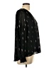 1.State 100% Polyester Black Long Sleeve Blouse Size L - photo 4