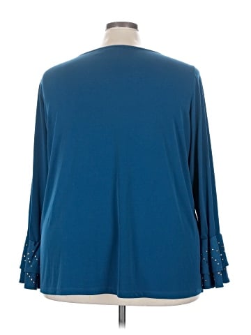 Susan Graver 3/4 Sleeve Top (view 2)