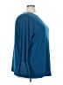 Susan Graver Blue 3/4 Sleeve Top Size 3X - photo 4