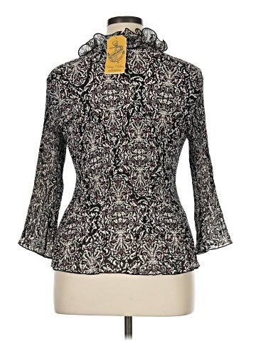 Christopher & Banks 3/4 Sleeve Blouse (view 2)