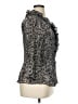 Christopher & Banks 100% Polyester Black 3/4 Sleeve Blouse Size XL - photo 4