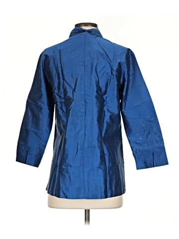 Tabi 3/4 Sleeve Silk Top (view 2)