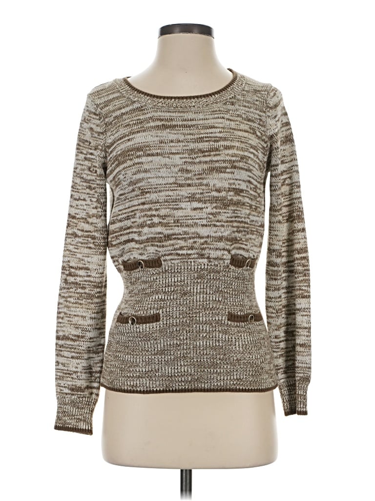Pre-owned Etcetera Pullover Sweater In Brown