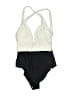 Summersalt Ivory One Piece Swimsuit Size 6 - photo 1