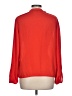 Halston Heritage 100% Polyester Red Long Sleeve Blouse Size 12 - photo 2