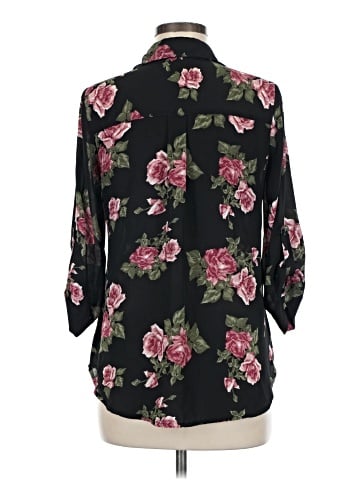 Iz Byer 3/4 Sleeve Blouse (view 2)