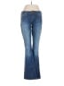 Express Hearts Blue Jeans Size 6 - photo 1