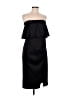 Lovers + Friends Solid Black Cocktail Dress Size M - photo 1
