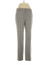 Theory Houndstooth Gray Casual Pants Size 4 - photo 1