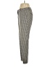 Theory Houndstooth Gray Casual Pants Size 4 - photo 5