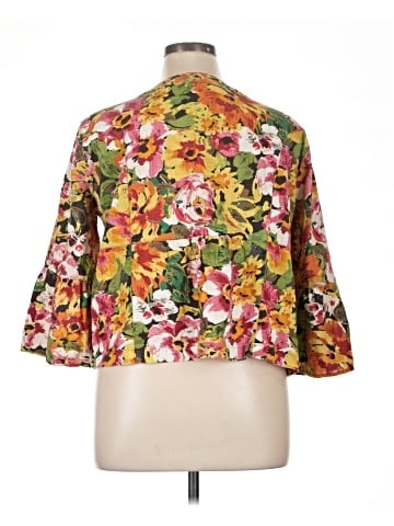 Christopher & Banks 3/4 Sleeve Blouse (view 2)