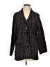 Tulip 100% Cotton Plaid Gray Coat Size S - photo 1