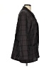 Tulip 100% Cotton Plaid Gray Coat Size S - photo 4