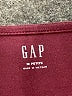 Gap Burgundy Bodysuit Size Med Petite - photo 3