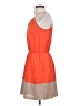Express 100% Polyester Color Block Orange Casual Dress Size XS - photo 5