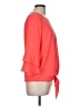 Alyx 100% Polyester Orange 3/4 Sleeve Blouse Size M - photo 4