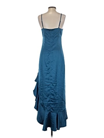 Aqua Cocktail Dress (view 2)