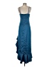 Aqua 100% Polyester Blue Cocktail Dress Size S - photo 2
