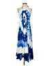 Unbranded Tie-dye Blue Casual Dress Size S (estimated) - photo 1