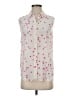 Equipment Stars Ivory Sleeveless Button-Down Shirt Size S - photo 1