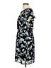 Apt. 9 Print Blue Casual Dress Size L - photo 5