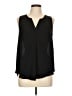 Lush Black Sleeveless Blouse Size L - photo 1