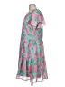 Jade 100% Polyester Tropical Pink Casual Dress Size L - photo 5